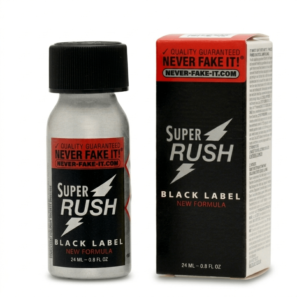 Super Rush Black Label Aluminum 24ml